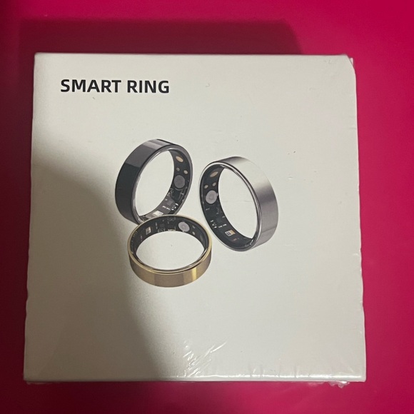 Smart Ring Other - SMART RING Size 9 Health  And Fitness Tracker w Mobile Charging Case Gold NEW